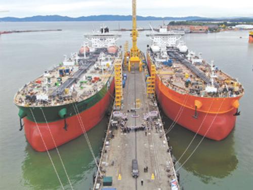 В России построен новый крупнотоннажный танкер