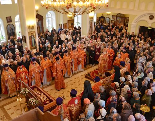 В Пермском монастыре состоялось прославление мощей священномученика иерея Петра 