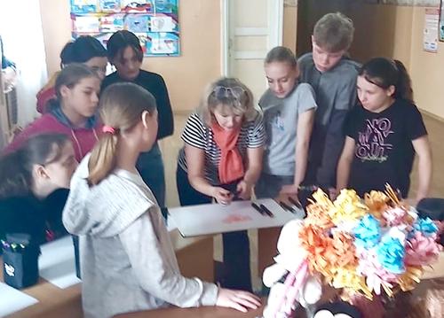 Пермские художницы посетили Луганск