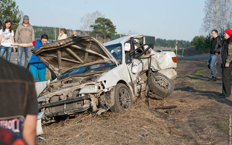 В Подмосковье столкнулись сразу пять автомобилей