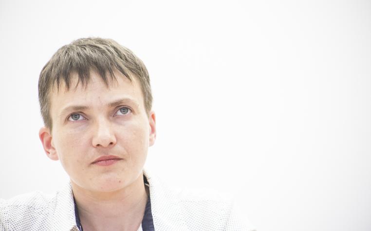 Савченко: россияне - рабы, которые привыкли стоять на коленях