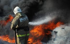 На юге Москвы случился пожар, погиб один человек