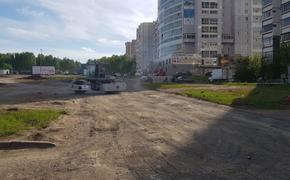 В Курчатовском районе Челябинска «Соцгород» сделает тротуар по просьбе жителей