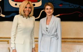 Первая леди Франции Брижит Макрон дала советы первой леди Украины Елене Зеленской