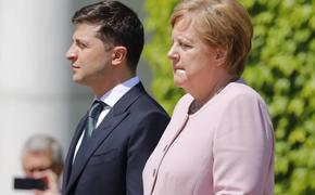 Меркель не будет отменять мероприятия со своим участием после инцидента на встрече с Зеленским