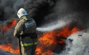 На юге-западе Москвы произошёл пожар