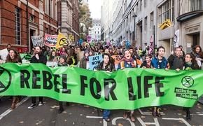 Экологические радикалы используют новую форму протеста в Европе