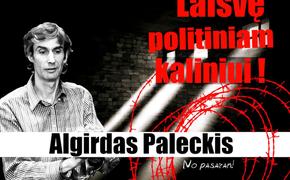 В Балтии прошли пикеты в защиту политического узника Альгирдаса Палецкиса