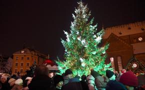 В столицу Латвии пришел Дух Рождества!