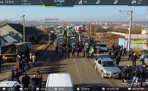На Украине перекрыли границу в знак протеста