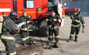 Маршрутка загорелась в Санкт-Петербурге