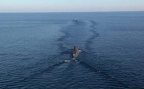 Видео опасного сближения российского корабля с американским эсминцем 