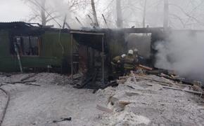 МЧС показало видео с места пожара в Томской области, где погибли 11 человек 