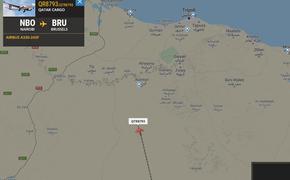 В Ливии гражданский самолет влетел в зону боевых действий