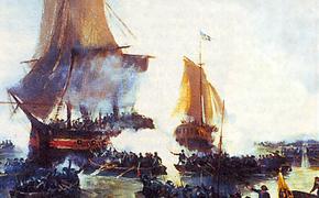 В 1717 году русский морской десант высадился на шведский остров Готланд