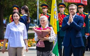 В Челябинске открыли закладной камень стелы 