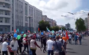 Хабаровск продолжает митинговать