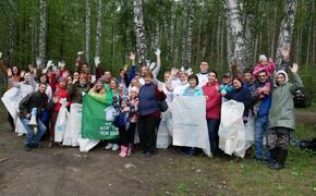 С берегов озера Большой Кисегач волонтеры собрали две тонны мусора