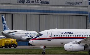 У приземлившегося в Шереметьево SSJ-100 сработал датчик неисправности шасси