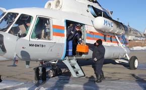 За день в Хабаровском крае вертолет экстренно эвакуировал восемь пациентов