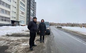 Мэр Челябинска лично проверила, как в городе убирают снег