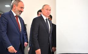 Владимир Путин и Никол Пашинян обсудили по телефону обстановку на армяно-азербайджанской границе