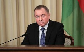 Глава МИД Белоруссии обвинил Запад в «спланированной провокации» 