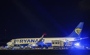 Самолет всё той же Ryanair теперь экстренно сел в Берлине