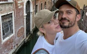 Орландо Блум и Кэти Перри отдыхают в Венеции