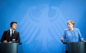 Долгожданная встреча Меркель и Зеленского закончилась ничем  