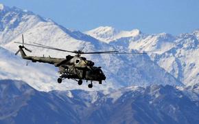 Вертолёт со спасателями на борту разбился в горах Таджикистана недалеко от афганской границы