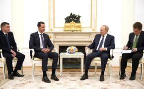Песков раскрыл подробности встречи Путина и Асада