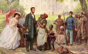 22 сентября 159 лет назад Авраам Линкольн освободил всех рабов в США 
