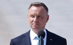 Президент Польши Дуда в понедельник проведет консультации с правительством из-за ситуации на границе
