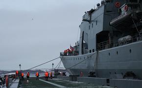 Российский противолодочный корабль «Вице-адмирал Кулаков» вошел в Ла-Манш