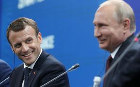 Песков: переговоры Путина и Макрона могут произойти оперативно