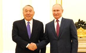 В Санкт-Петербурге проходят переговоры Путина и Назарбаева в формате тет-а-тет