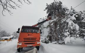 Энергетики устраняют последствия сильнейшего снегопада на Кубани и в Адыгее