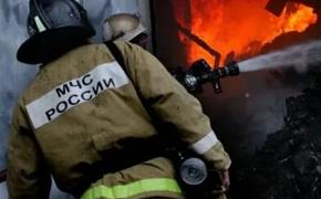 В Хабаровском крае загорелся коровник