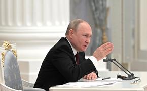 Путин поручил обеспечить сохранение кредитных ставок, указанных в договорах