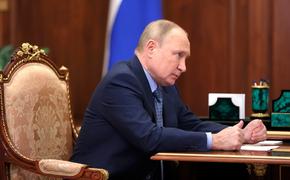 Песков заявил, что Путин не отказывается от встречи с Зеленским