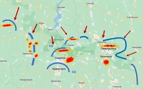 На Изюмском и Северодонецком направлениях идут тяжёлые бои