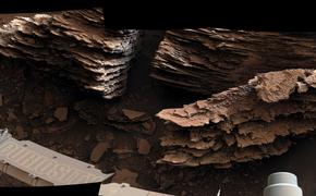 Скальные образования, задокументированные марсоходом, свидетельствуют о высыхании климата в древнем прошлом Красной планеты