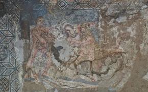 В древнем городе Сиедра найдена уникальная мозаика с 12 трудами Геракла