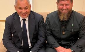 Кадыров рассказал о неофициальной встрече с Шойгу в Сочи