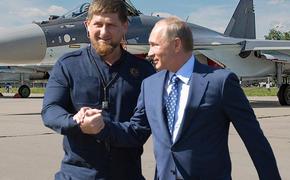 Путин в Сочи провел рабочую встречу с Кадыровым