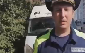 В Челябинске сотрудники ГИБДД поймали пьяного водителя маршрутки