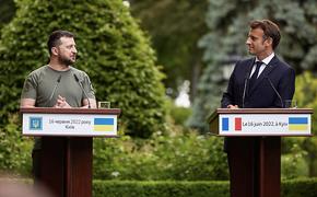 Зеленский во время телефонного разговора с Макроном затронул вопрос заявки Украины о вступлении в НАТО