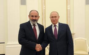 Путин в Сочи проводит переговоры с премьером Армении Пашиняном