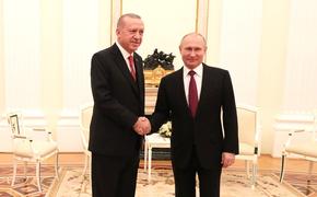 Путин и Эрдоган в рамках телефонного разговора обсудили создание «газового хаба» в Турции